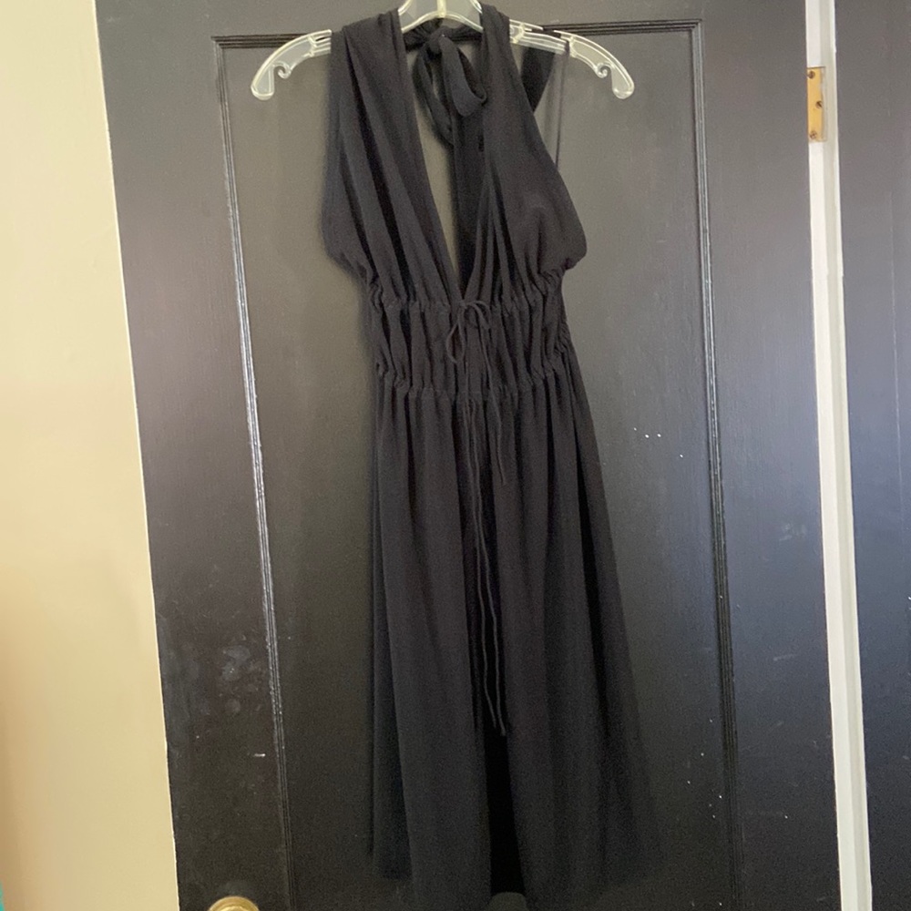 Normakamali Halter Top Dress black